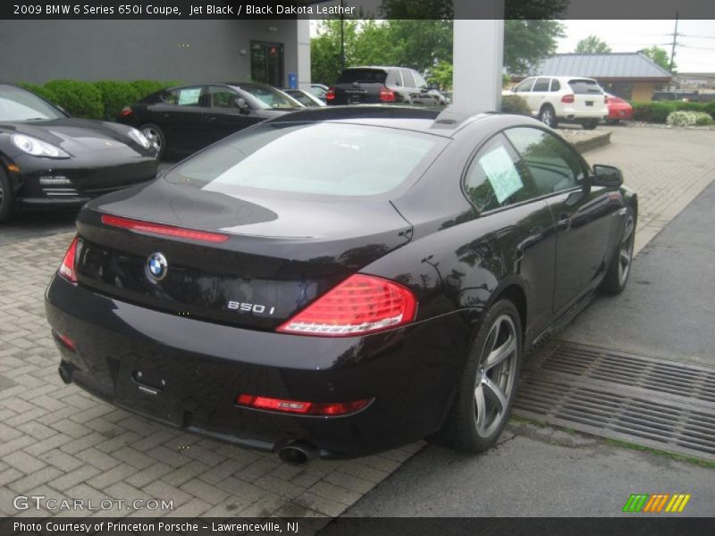 Jet Black / Black Dakota Leather 2009 BMW 6 Series 650i Coupe