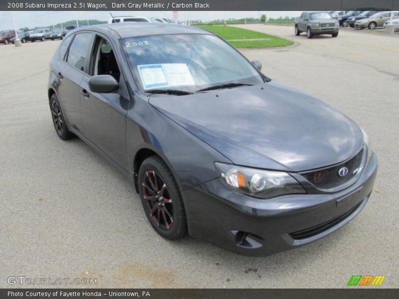  2008 Impreza 2.5i Wagon Dark Gray Metallic