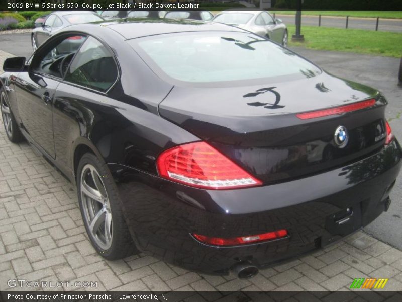 Jet Black / Black Dakota Leather 2009 BMW 6 Series 650i Coupe