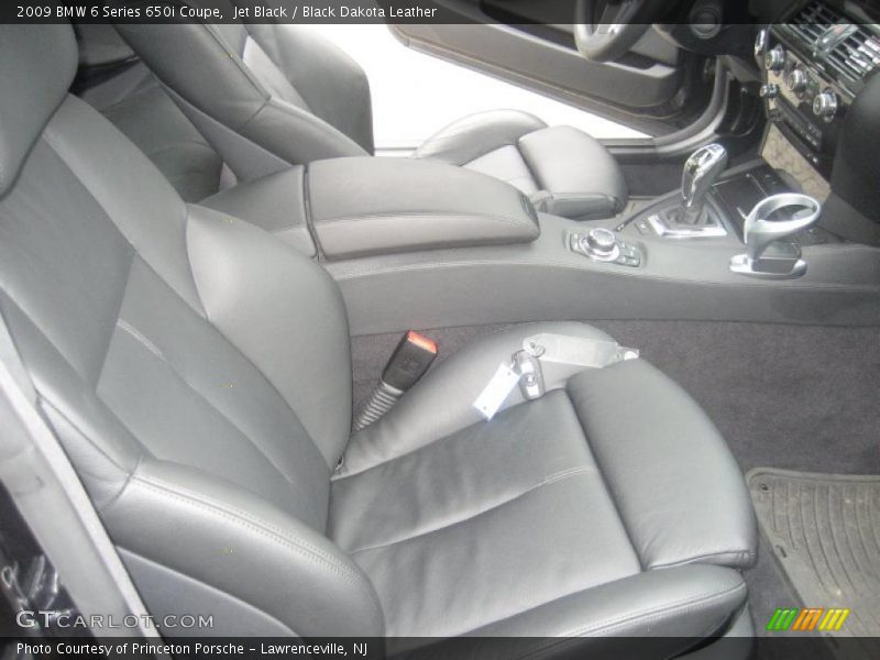 Jet Black / Black Dakota Leather 2009 BMW 6 Series 650i Coupe