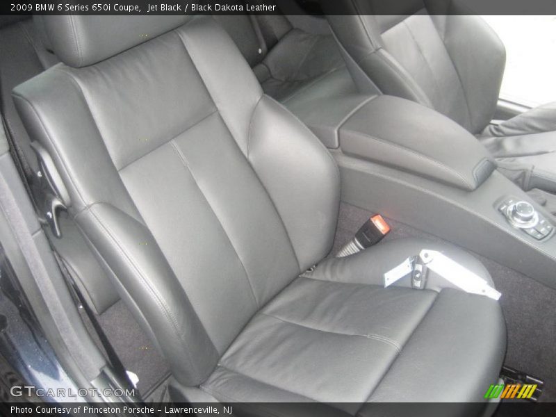  2009 6 Series 650i Coupe Black Dakota Leather Interior