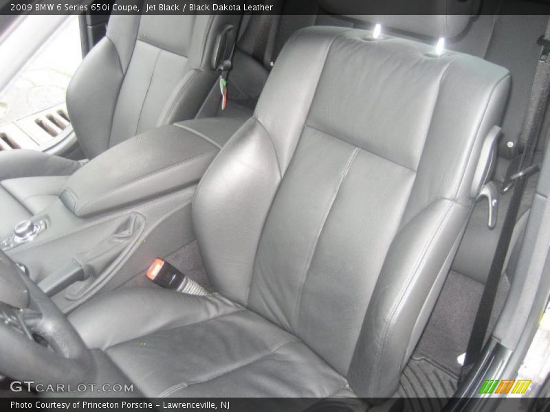 Jet Black / Black Dakota Leather 2009 BMW 6 Series 650i Coupe