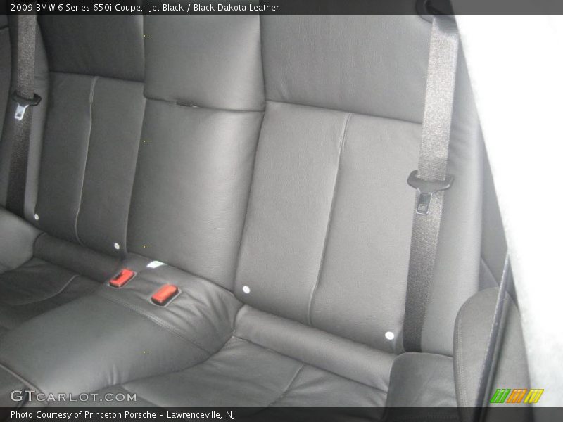  2009 6 Series 650i Coupe Black Dakota Leather Interior