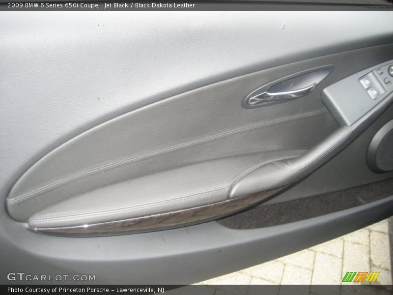 Jet Black / Black Dakota Leather 2009 BMW 6 Series 650i Coupe