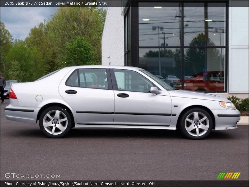  2005 9-5 Arc Sedan Silver Metallic