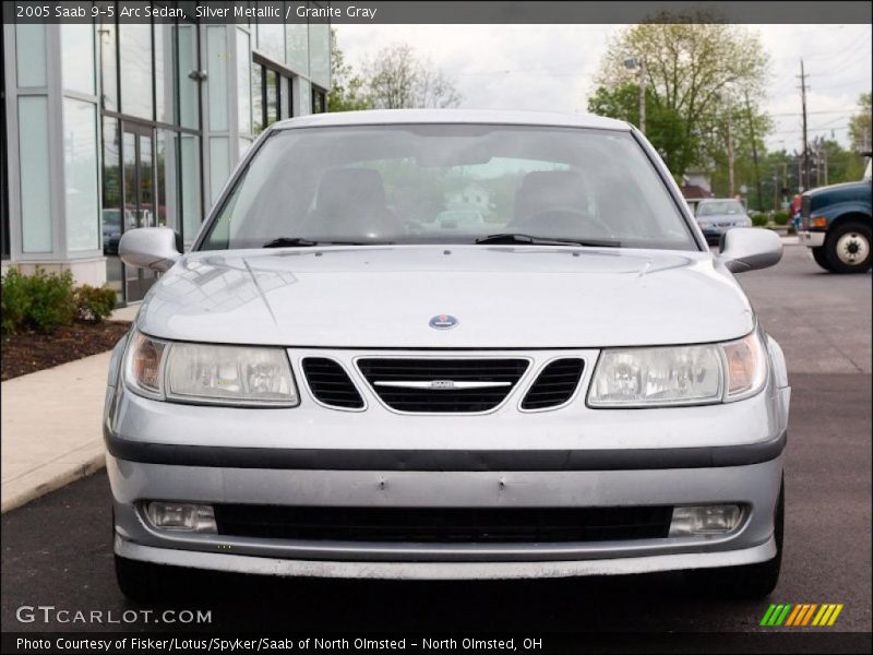 Silver Metallic / Granite Gray 2005 Saab 9-5 Arc Sedan
