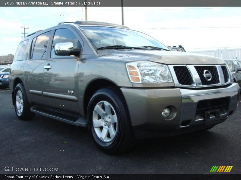 Granite Metallic / Sand Beige 2006 Nissan Armada LE