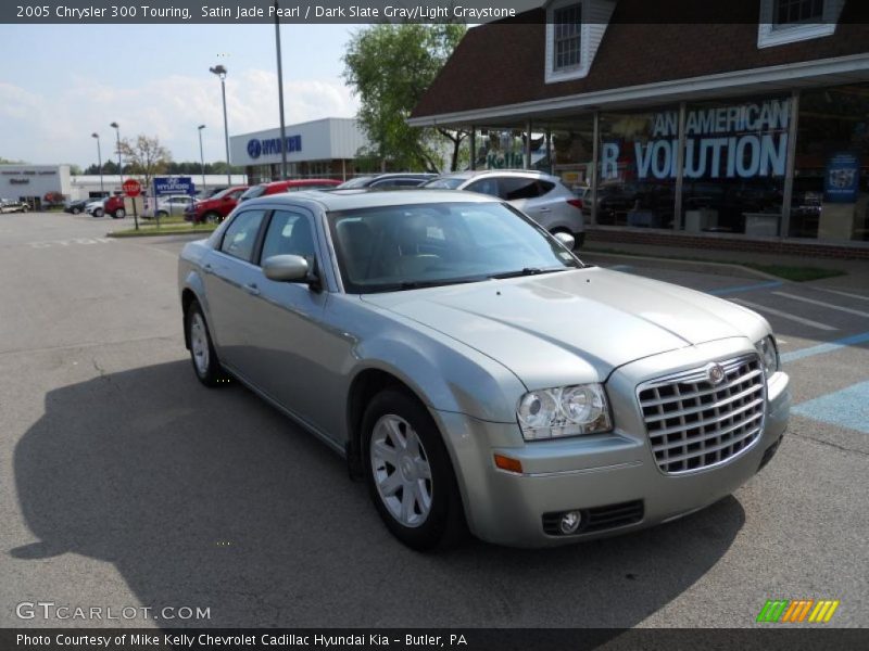 Satin Jade Pearl / Dark Slate Gray/Light Graystone 2005 Chrysler 300 Touring