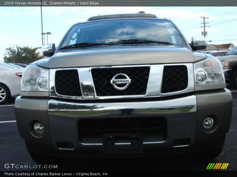 Granite Metallic / Sand Beige 2006 Nissan Armada LE