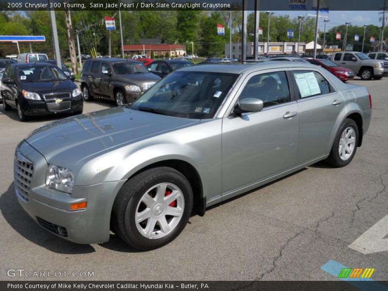 Satin Jade Pearl / Dark Slate Gray/Light Graystone 2005 Chrysler 300 Touring