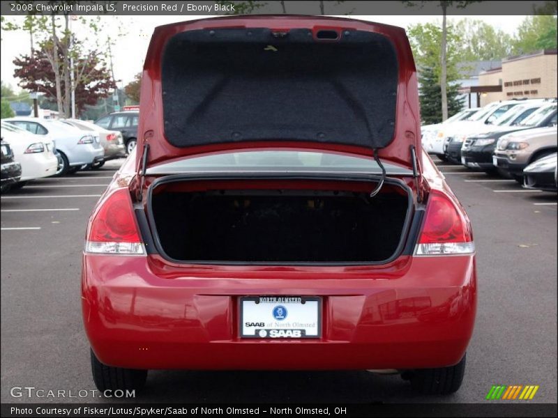 Precision Red / Ebony Black 2008 Chevrolet Impala LS
