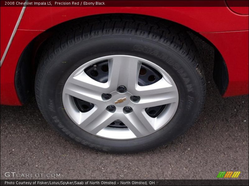 Precision Red / Ebony Black 2008 Chevrolet Impala LS