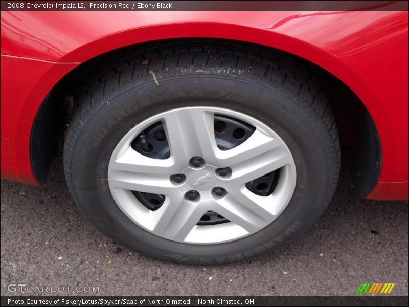 Precision Red / Ebony Black 2008 Chevrolet Impala LS