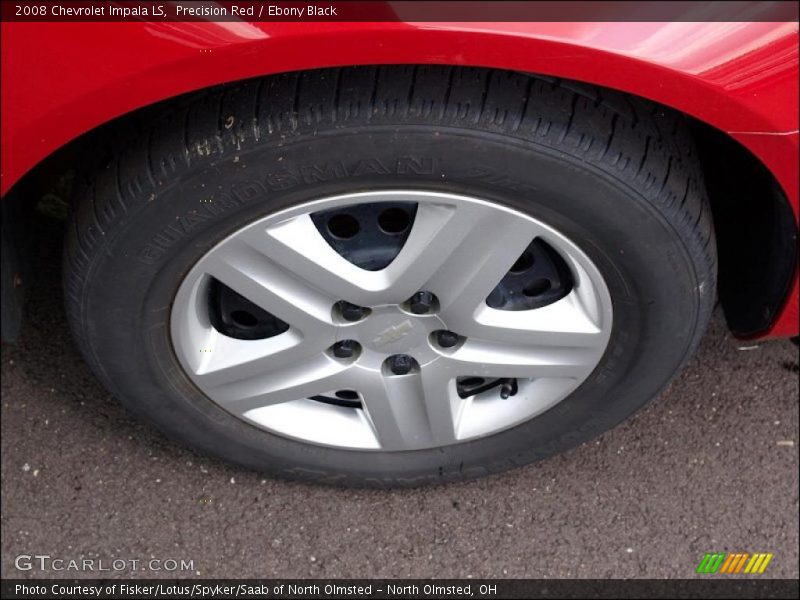 Precision Red / Ebony Black 2008 Chevrolet Impala LS