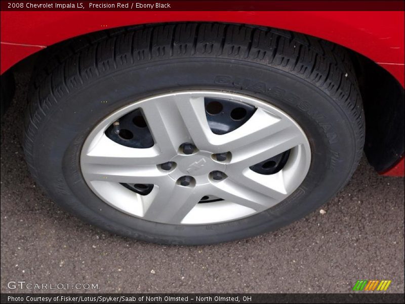 Precision Red / Ebony Black 2008 Chevrolet Impala LS
