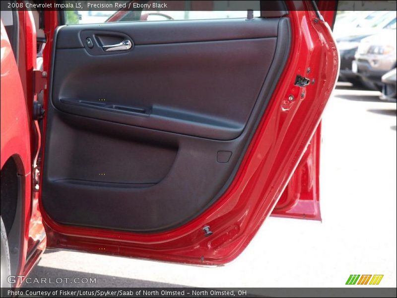 Precision Red / Ebony Black 2008 Chevrolet Impala LS