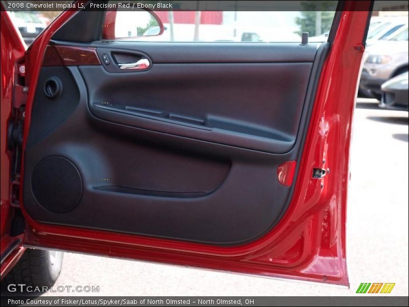 Precision Red / Ebony Black 2008 Chevrolet Impala LS