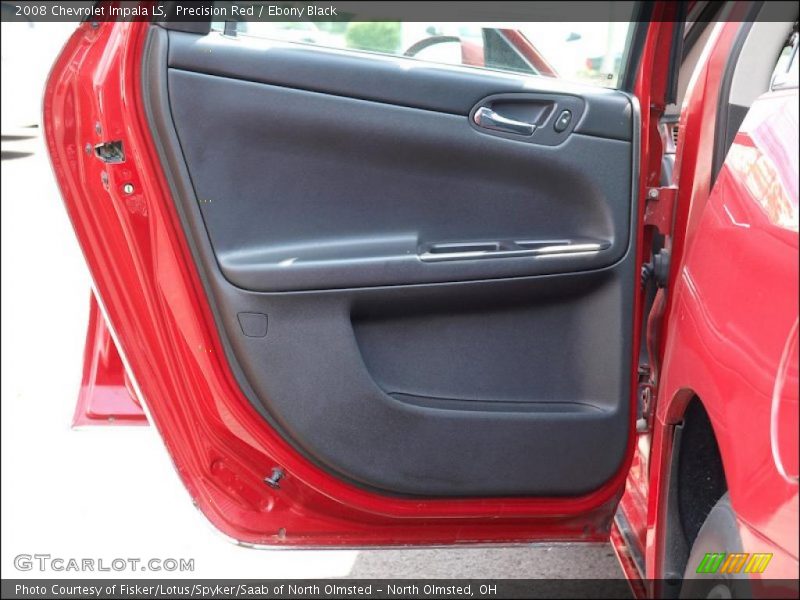 Precision Red / Ebony Black 2008 Chevrolet Impala LS