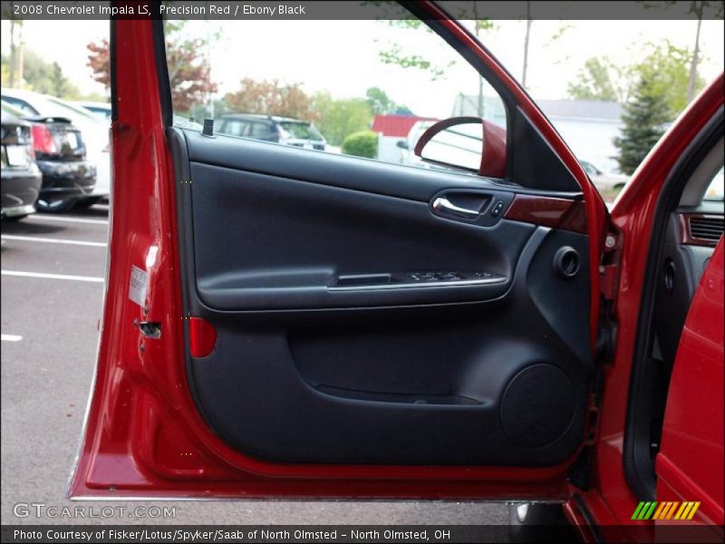 Precision Red / Ebony Black 2008 Chevrolet Impala LS