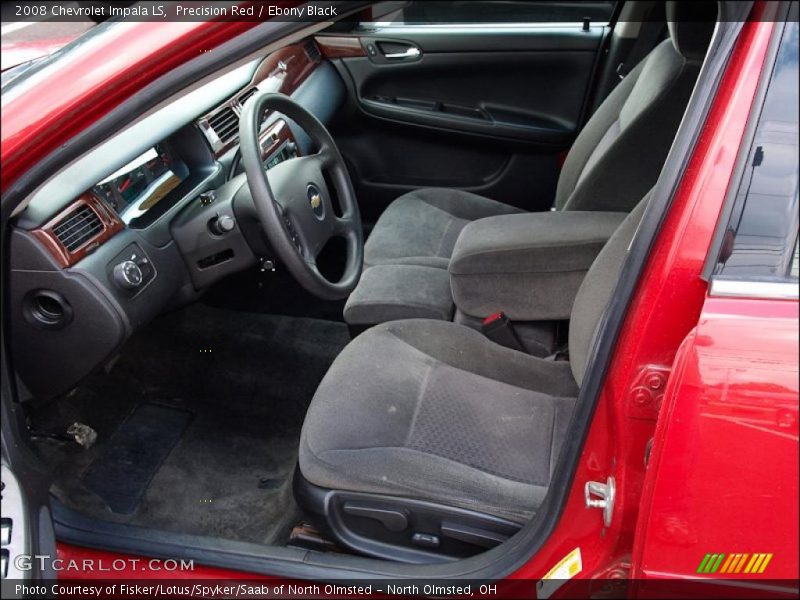 Precision Red / Ebony Black 2008 Chevrolet Impala LS