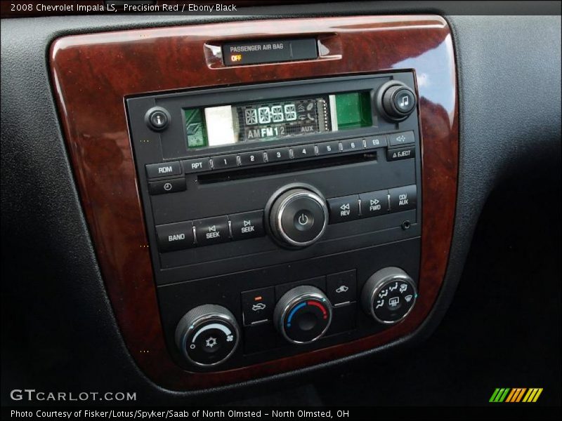 Precision Red / Ebony Black 2008 Chevrolet Impala LS