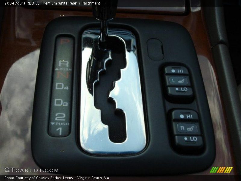 Premium White Pearl / Parchment 2004 Acura RL 3.5