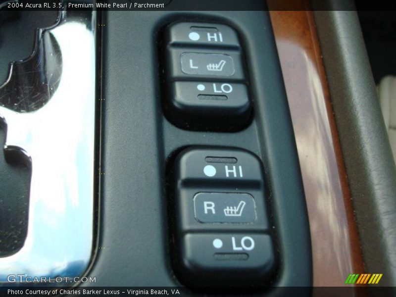 Controls of 2004 RL 3.5