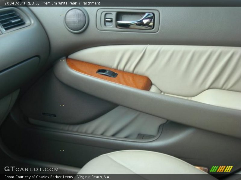 Premium White Pearl / Parchment 2004 Acura RL 3.5