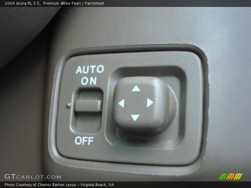 Premium White Pearl / Parchment 2004 Acura RL 3.5