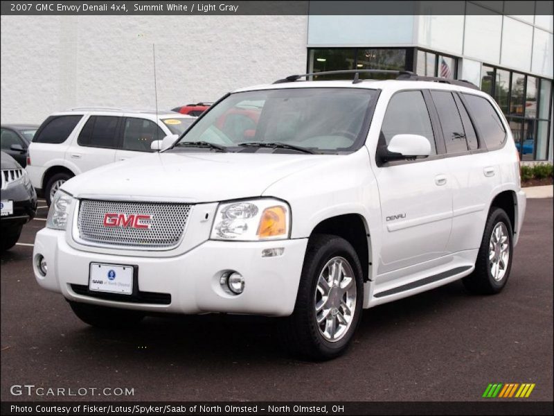 Summit White / Light Gray 2007 GMC Envoy Denali 4x4