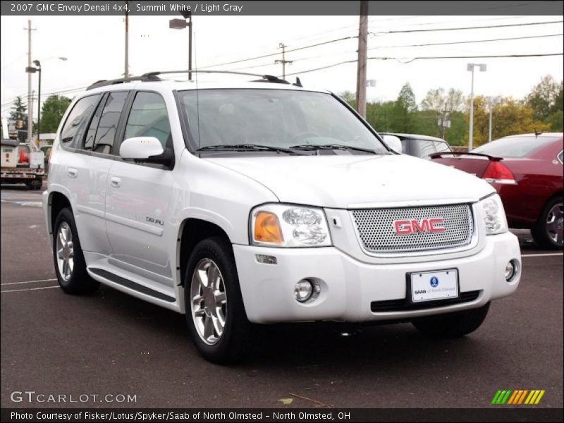 Summit White / Light Gray 2007 GMC Envoy Denali 4x4