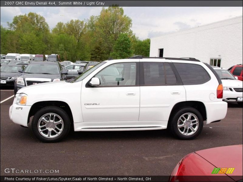 Summit White / Light Gray 2007 GMC Envoy Denali 4x4