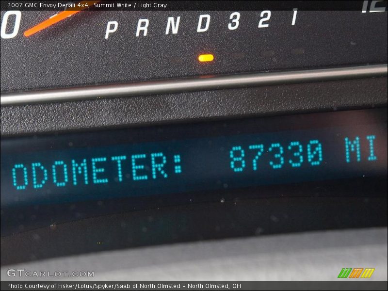Summit White / Light Gray 2007 GMC Envoy Denali 4x4