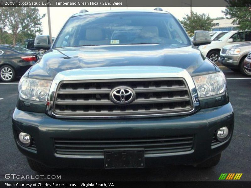 Timberland Green Mica / Sand Beige 2008 Toyota Sequoia SR5