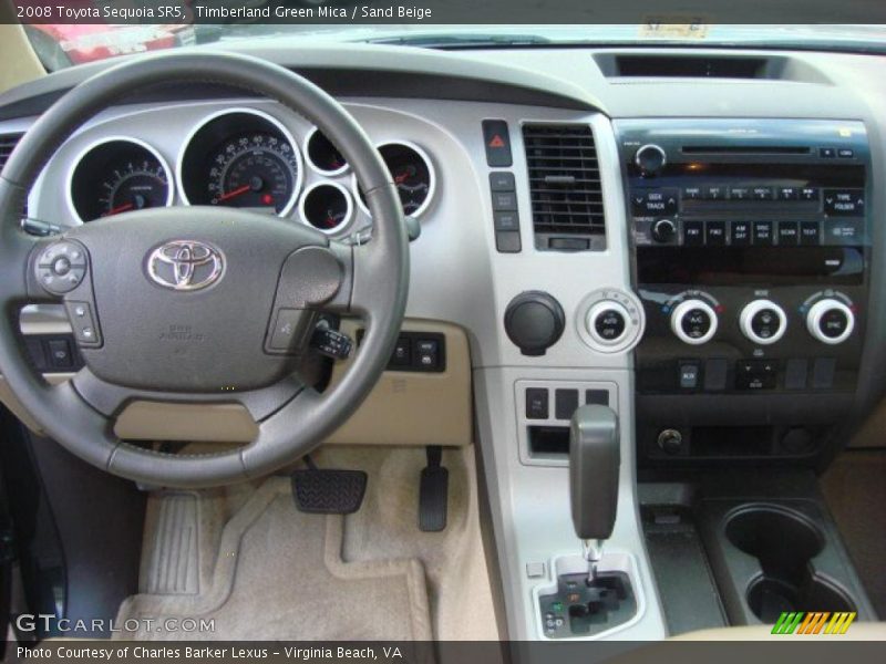 Timberland Green Mica / Sand Beige 2008 Toyota Sequoia SR5