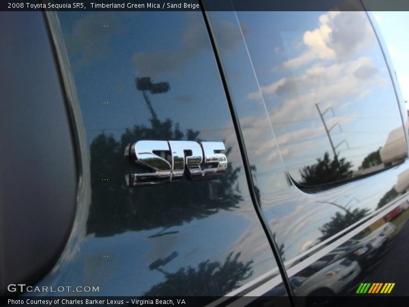 Timberland Green Mica / Sand Beige 2008 Toyota Sequoia SR5