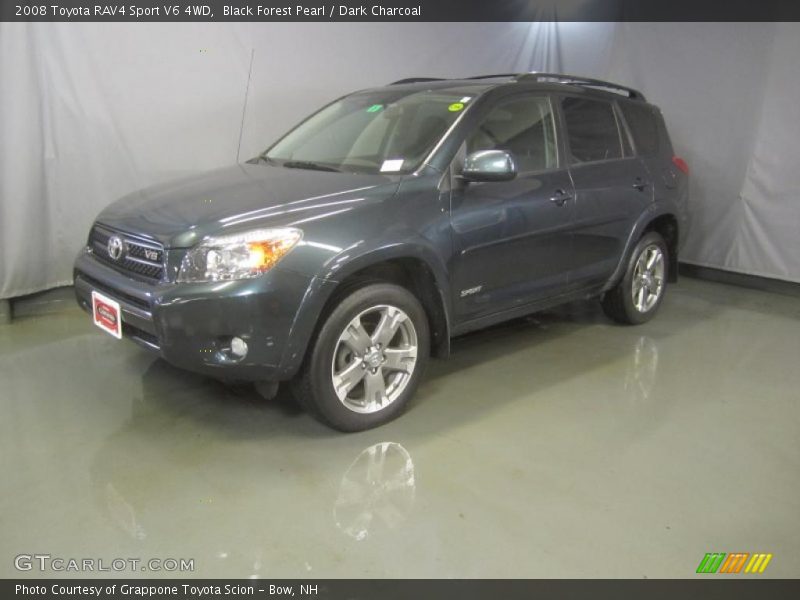Black Forest Pearl / Dark Charcoal 2008 Toyota RAV4 Sport V6 4WD