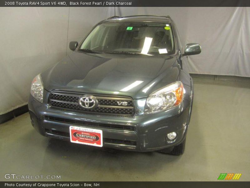 Black Forest Pearl / Dark Charcoal 2008 Toyota RAV4 Sport V6 4WD