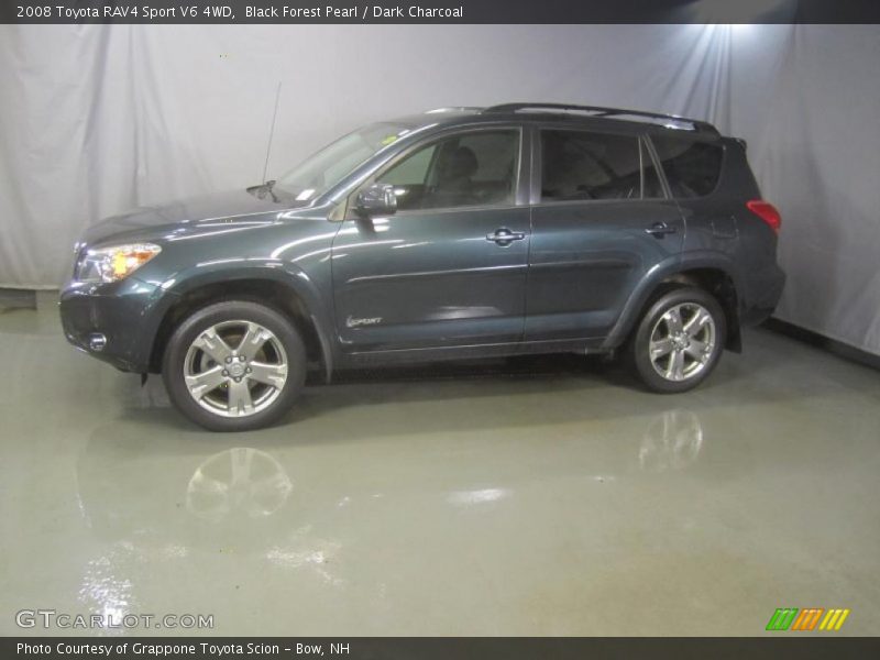 Black Forest Pearl / Dark Charcoal 2008 Toyota RAV4 Sport V6 4WD