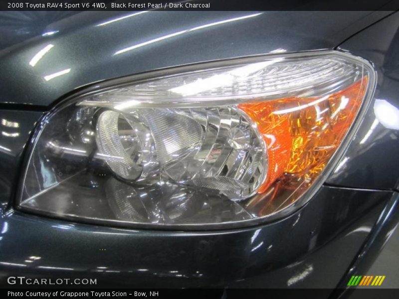 Black Forest Pearl / Dark Charcoal 2008 Toyota RAV4 Sport V6 4WD