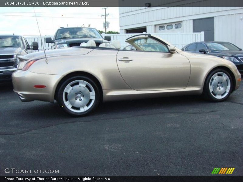 Egyptian Sand Pearl / Ecru 2004 Lexus SC 430