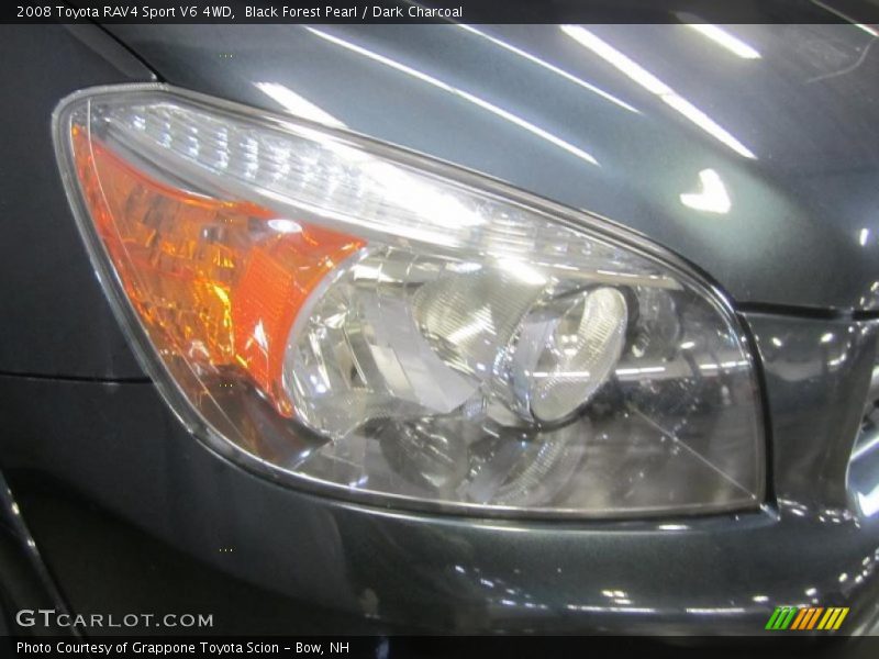Black Forest Pearl / Dark Charcoal 2008 Toyota RAV4 Sport V6 4WD