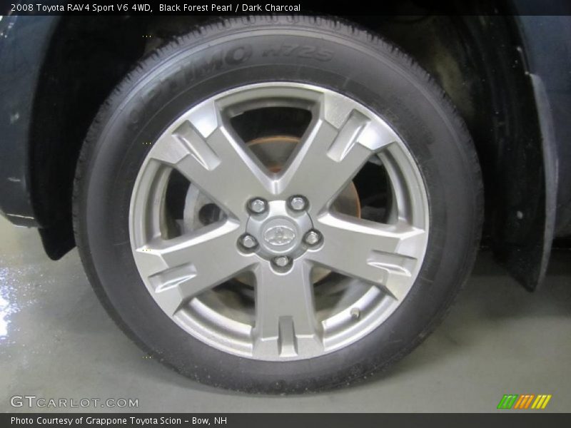 Black Forest Pearl / Dark Charcoal 2008 Toyota RAV4 Sport V6 4WD