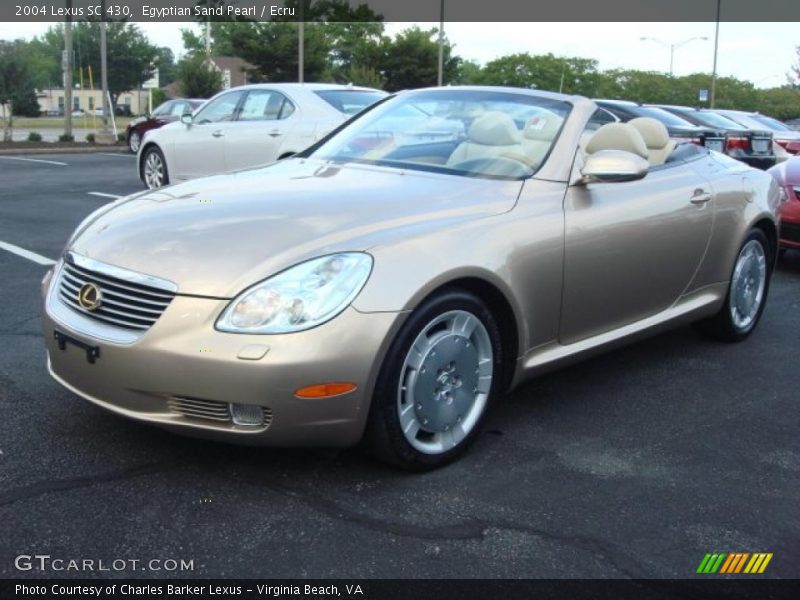 Egyptian Sand Pearl / Ecru 2004 Lexus SC 430