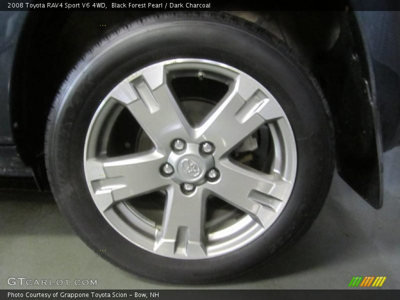 Black Forest Pearl / Dark Charcoal 2008 Toyota RAV4 Sport V6 4WD