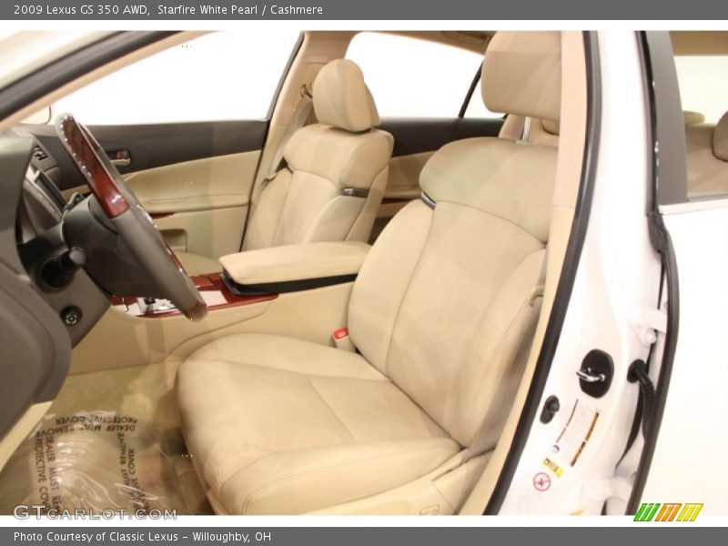Starfire White Pearl / Cashmere 2009 Lexus GS 350 AWD