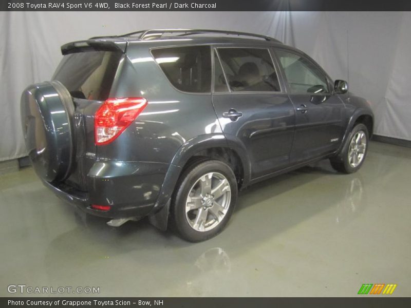 Black Forest Pearl / Dark Charcoal 2008 Toyota RAV4 Sport V6 4WD