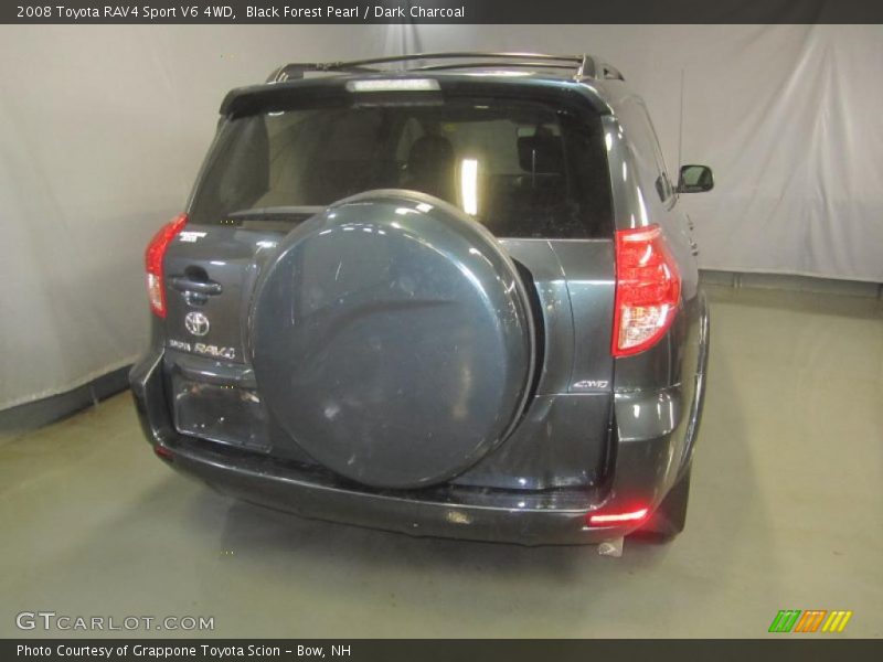 Black Forest Pearl / Dark Charcoal 2008 Toyota RAV4 Sport V6 4WD