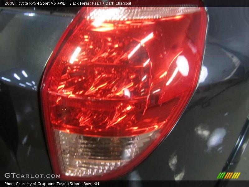 Black Forest Pearl / Dark Charcoal 2008 Toyota RAV4 Sport V6 4WD