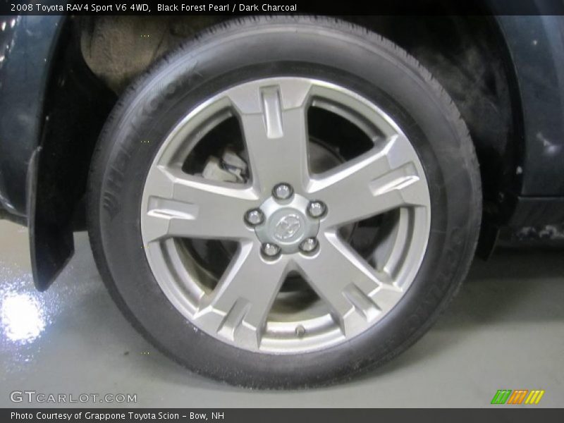 Black Forest Pearl / Dark Charcoal 2008 Toyota RAV4 Sport V6 4WD
